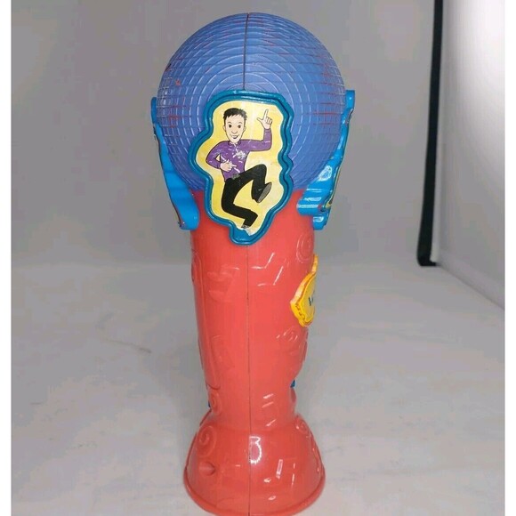 The Wiggles SING WITH ME Microphone - Spin Master Plays 8 Different Songs 2003 - Picture 3 of 11